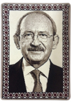 Kemal Kılıçdaroğlu Halı Dokuma Portresi Kemal Kılıçdaroğlu Halı Dokuma Portresi