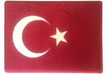 Türk Bayrağı Halı Dokuma Portresi Türk Bayrağı Halı Dokuma Portresi